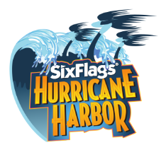 Six Flag Hurricane Harbor logo