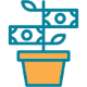 money plant icon