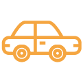 car orange icon