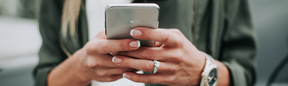 woman on cell phone