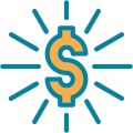 dollar sign logo